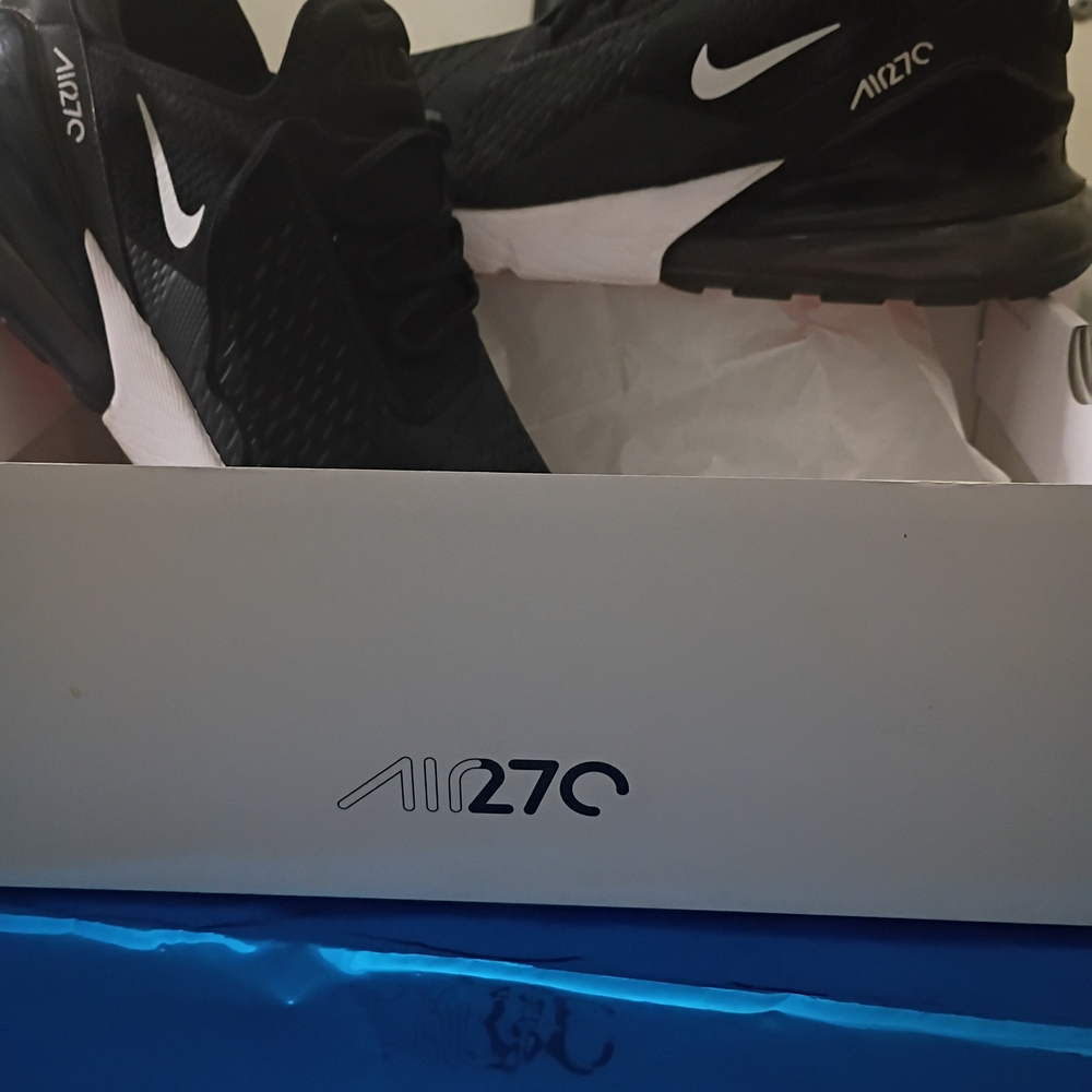 Nike Air Max 270 Black with White Accents